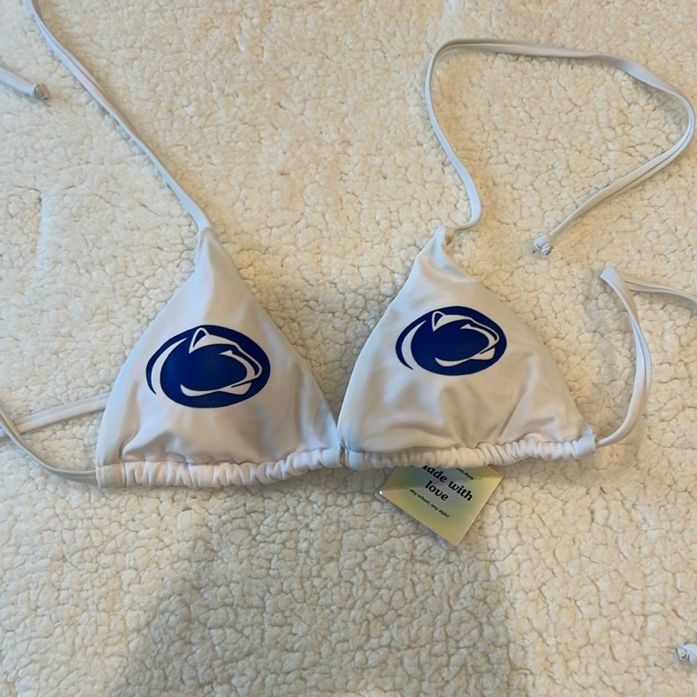 Penn State Game day bikini top sz s